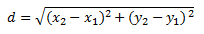 distance equation